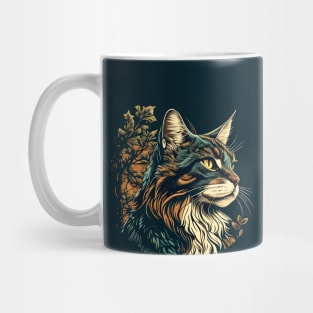 Funny Cat Vintage PewPewPew - Love Cats Mug